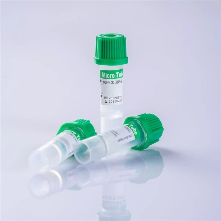 Heparin Lithium Vacuum Blood Collection Tube For Shandong Chengwu Medical