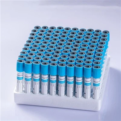 OEM سروس 2ml 3ml 4ml 6ml 7ml 10ml Blue Cap 3.2% Sodium Citrate PT ٹیوب